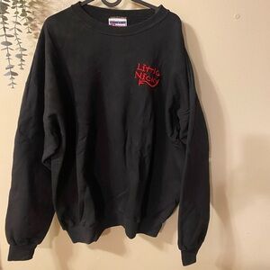 Vintage Hanes Litte Nicky Movie Black Sweater